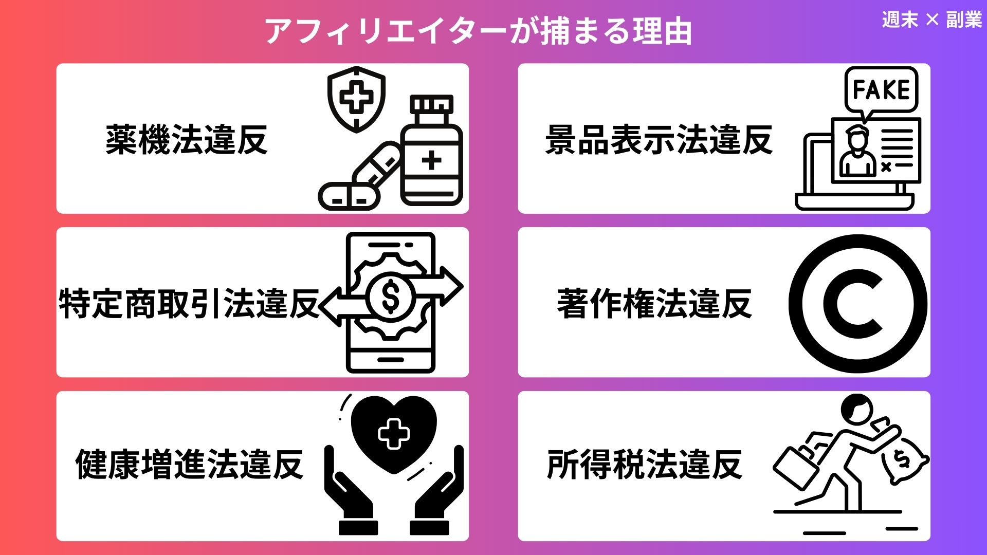 アフィリエイトって捕まるの？危ないと言われる理由と安全に稼ぐ方法